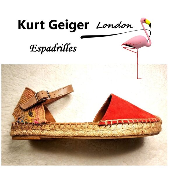 Kurt Geiger London espadrilles  **NEW in box - Picture 1 of 6